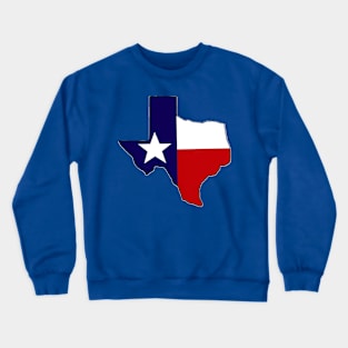 Texas State Flag Crewneck Sweatshirt